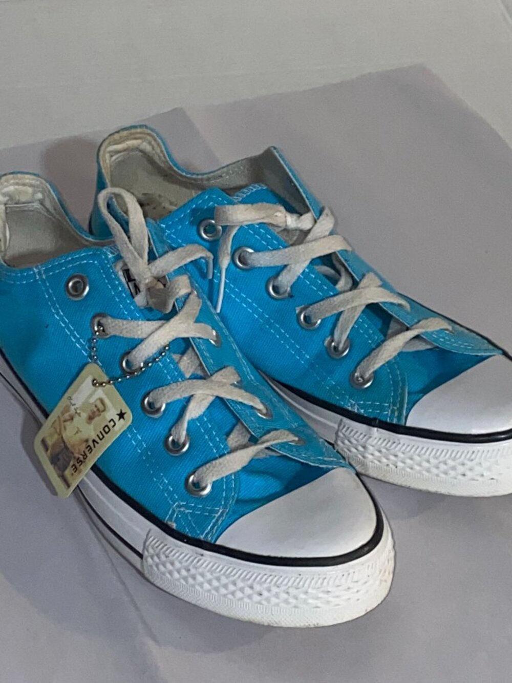 Turquoise low-top Converse - Picture 2 of 2